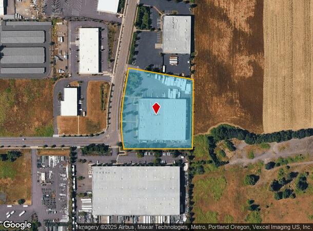 155 S Hazel Dell Way, Canby, OR Parcel Map