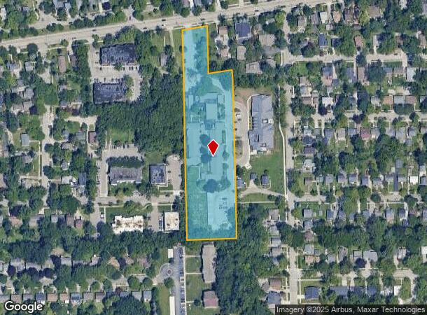 1939 Jackson Ave, Ann Arbor, MI Parcel Map