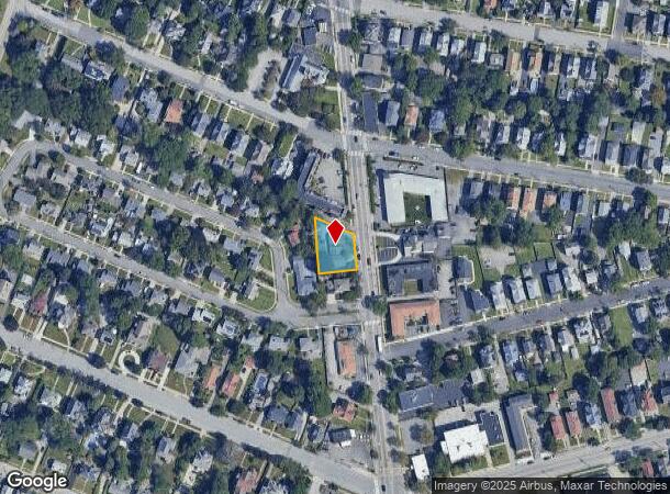  1705 Broad St, Cranston, RI Parcel Map