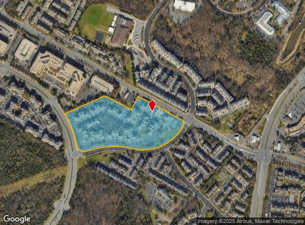  13600 Legacy Cir, Herndon, VA Parcel Map