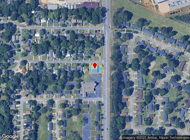  801 S Davis Dr, Warner Robins, GA Parcel Map