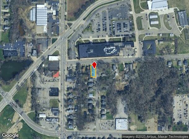  124 Lake St, Kalamazoo, MI Parcel Map