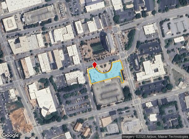  201 E Broad St, Spartanburg, SC Parcel Map