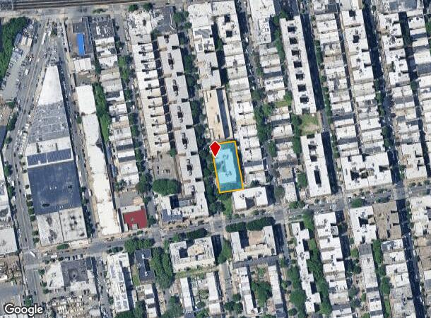 1126 Evergreen Ave, Bronx, NY Parcel Map