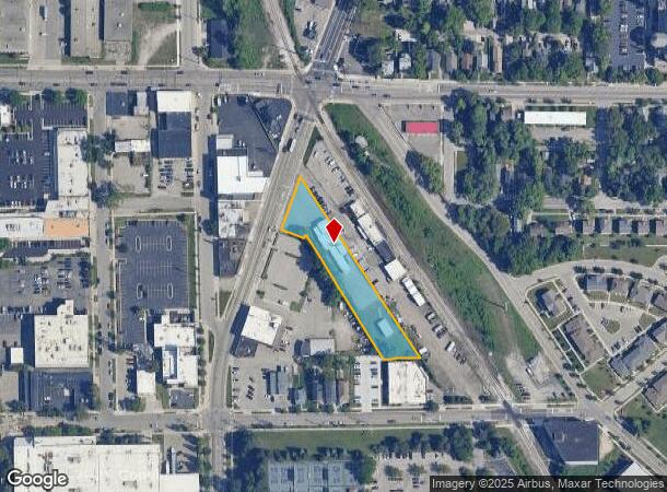 1160 Plainfield Ave Ne, Grand Rapids, MI Parcel Map