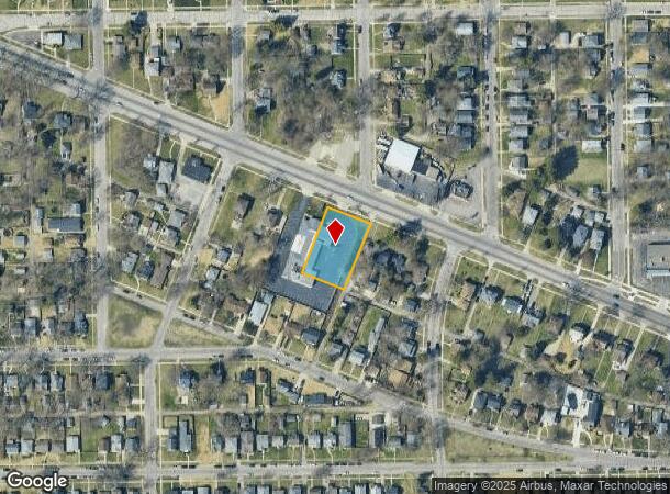  2702 Lww Way W, South Bend, IN Parcel Map