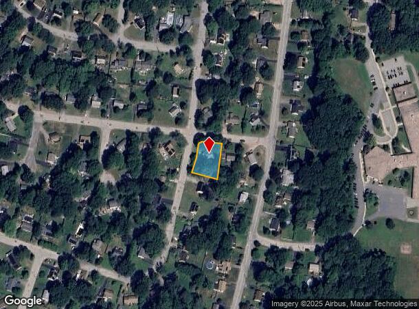  12 Pennsylvania Ave, Oakdale, CT Parcel Map