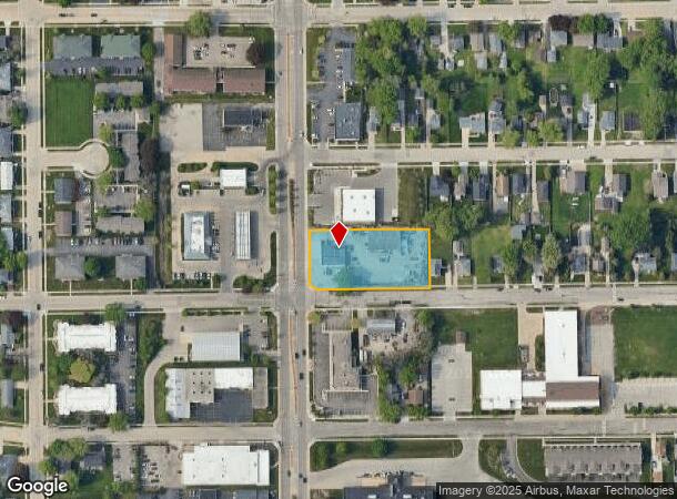 2110 Jackson St, Oshkosh, WI Parcel Map