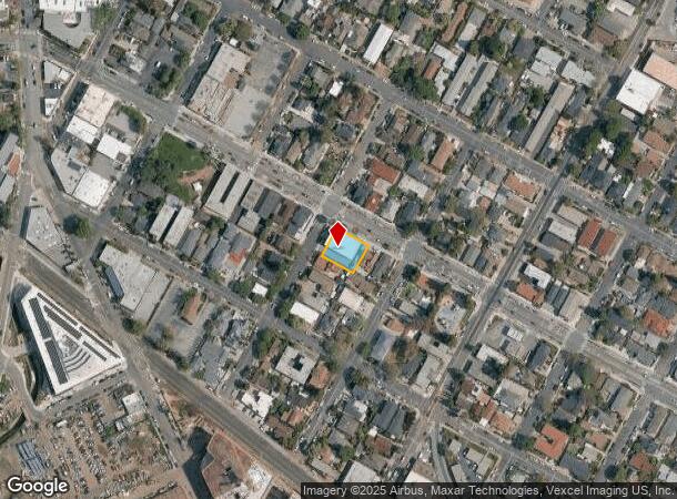  486 Beech St, Redwood City, CA Parcel Map
