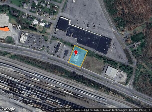 1330 W Industrial Blvd, Cumberland, MD Parcel Map