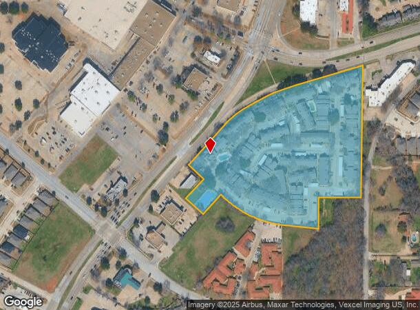 1601 Eastchase Pky, Fort Worth, TX Parcel Map