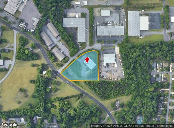 6201 Hacker Bend Ct, Winston Salem, NC Parcel Map