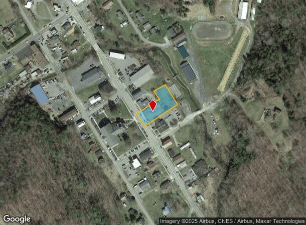  615 Main St, Bland, VA Parcel Map