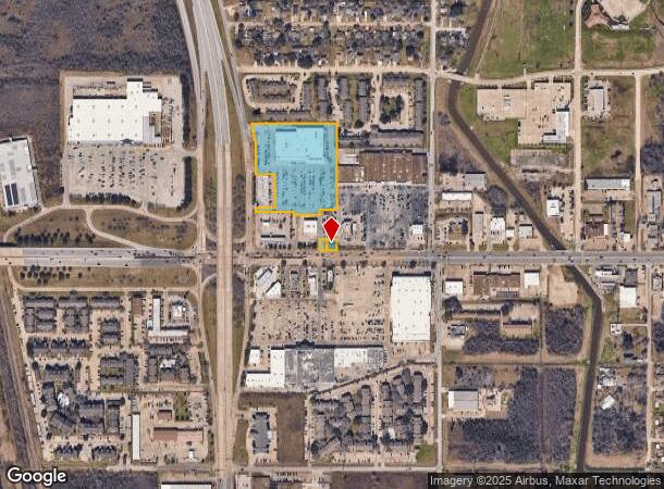  3502 Palmer Hwy, Texas City, TX Parcel Map