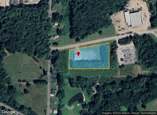  2504 Dow St, Jamestown, NY Parcel Map