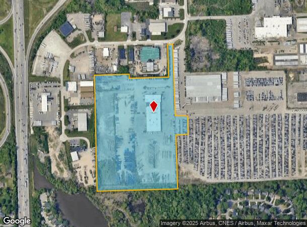  4101 Holiday Dr, Flint, MI Parcel Map