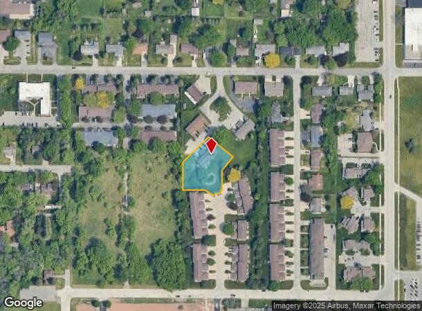 2711 W 4Th St, Appleton, WI Parcel Map