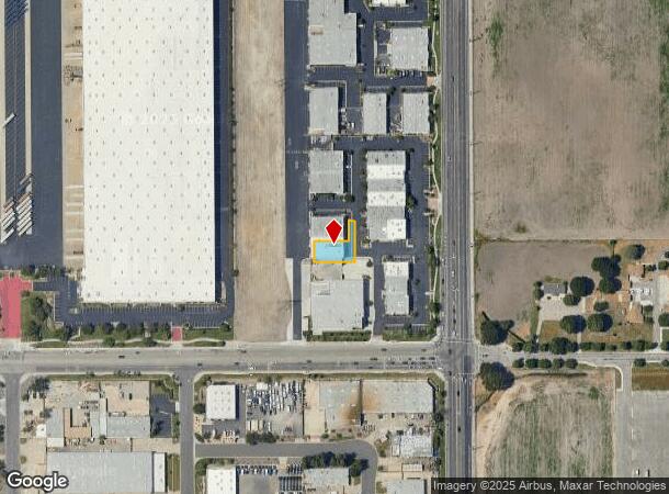  14860 Central Ave, Chino, CA Parcel Map