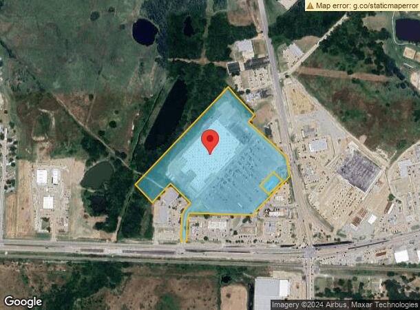  1900 W Moore Ave, Terrell, TX Parcel Map