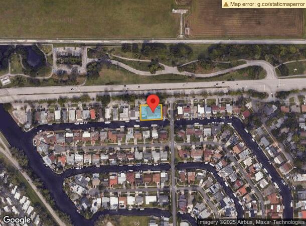  1405 Nw 10Th St, Dania, FL Parcel Map