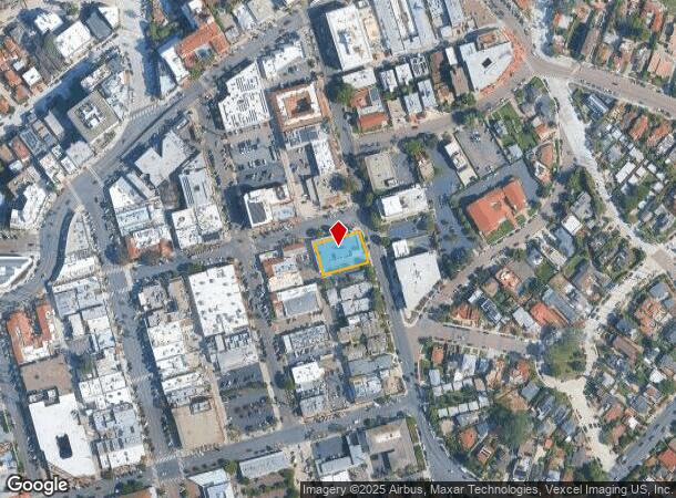 7872 Ivanhoe Ave, La Jolla, CA Parcel Map