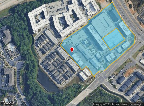  6312 Town Sq, Alpharetta, GA Parcel Map