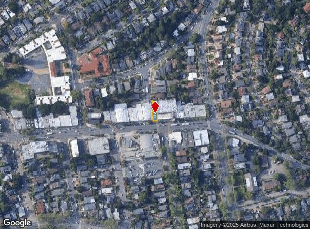 1857 Solano Ave, Berkeley, CA Parcel Map