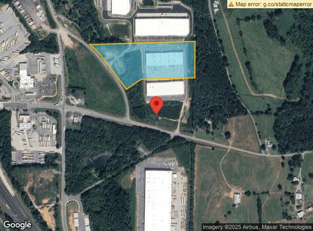  1031 Cassville White Rd Ne, Cartersville, GA Parcel Map