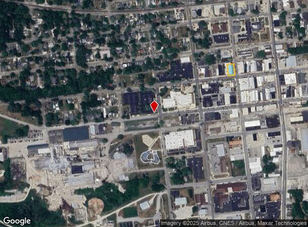  106 W Market St, Wabash, IN Parcel Map