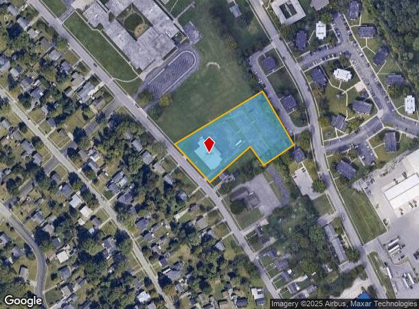  549 Parkside Dr, Lexington, KY Parcel Map