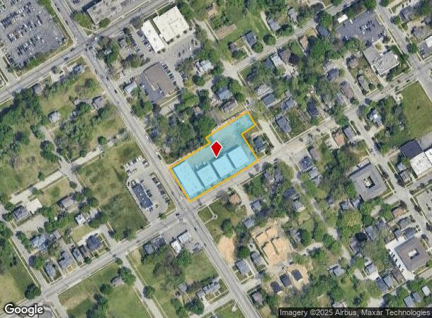  422 University Ave, Flint, MI Parcel Map