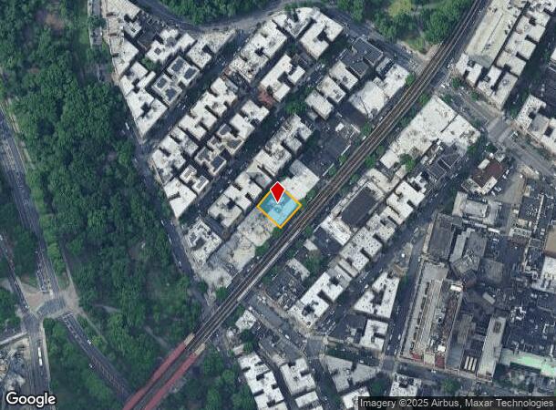  3443 Jerome Ave, Bronx, NY Parcel Map