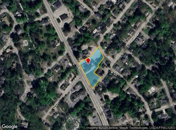  580 Main St, Springvale, ME Parcel Map