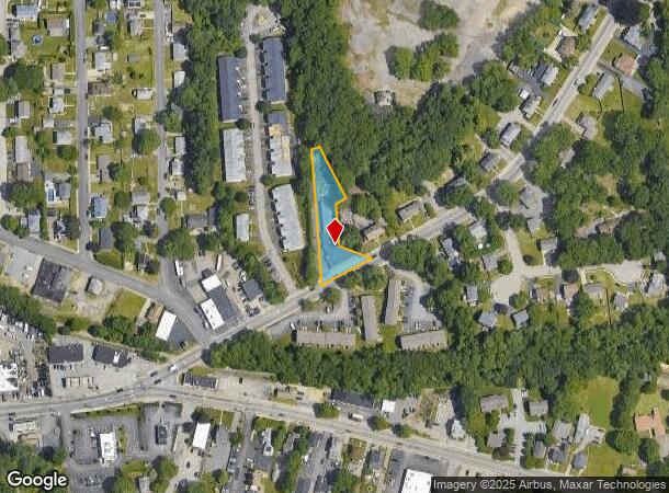 462 Providence St, West Warwick, RI Parcel Map