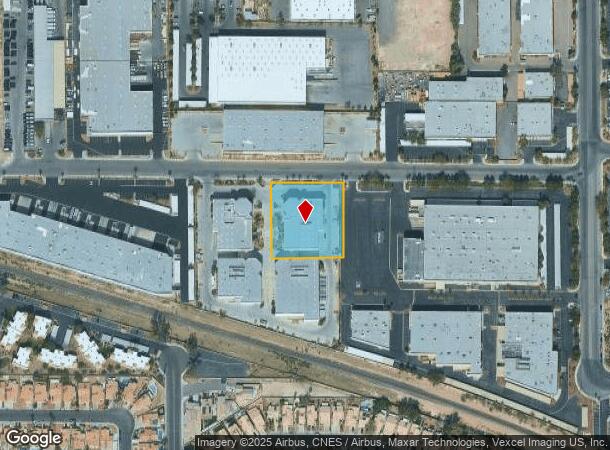  1545 Pama Ln, Las Vegas, NV Parcel Map