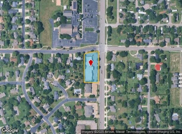 105 S Andover Rd, Andover, KS Parcel Map