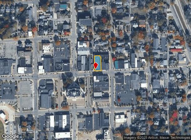 56 E Jefferson St, Franklin, IN Parcel Map