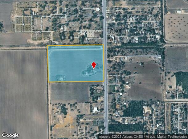  6313 N Fm 88, Weslaco, TX Parcel Map