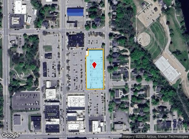  212 N Michigan Ave, Big Rapids, MI Parcel Map