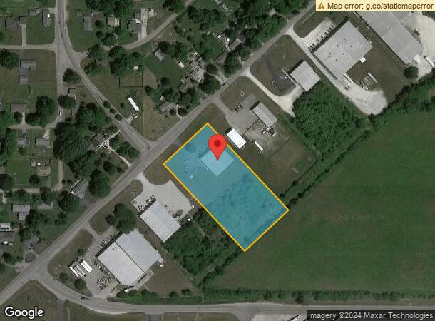  3690 S Hoyt Ave, Muncie, IN Parcel Map