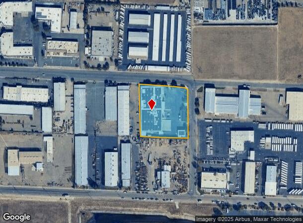 1122 Industrial Way, Lodi, CA Parcel Map