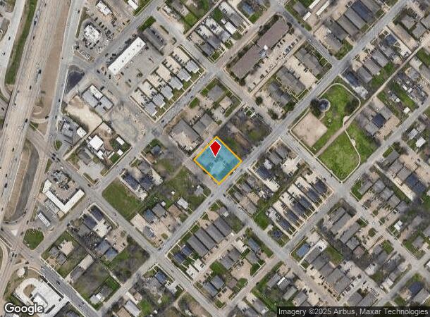  1521 Bagby Ave, Waco, TX Parcel Map
