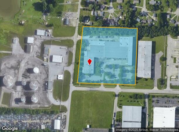 7331 Global Dr, Louisville, KY Parcel Map