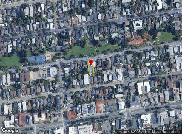  1722 Hearst Ave, Berkeley, CA Parcel Map