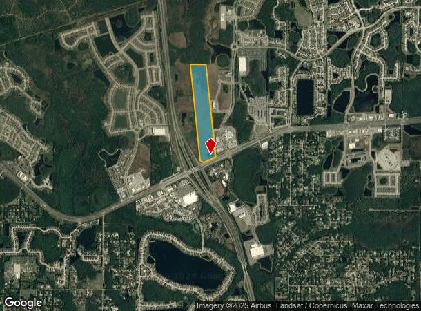  16543 State Road 54, Lutz, FL Parcel Map