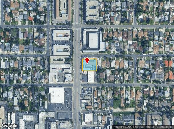  7324 Sepulveda Blvd, Van Nuys, CA Parcel Map