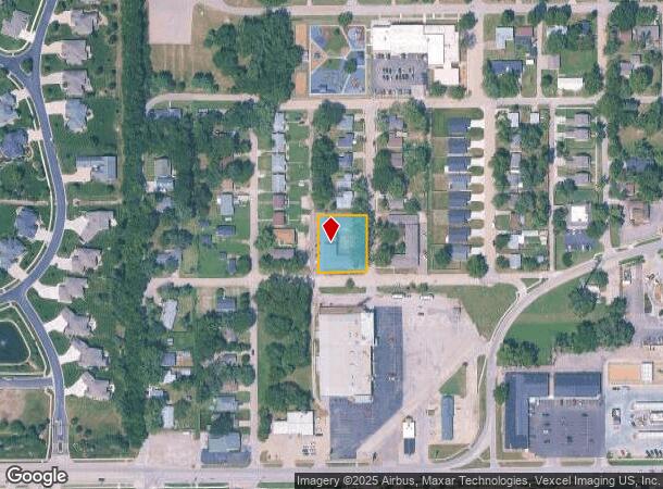  1175 Sw Woodhull St, Topeka, KS Parcel Map