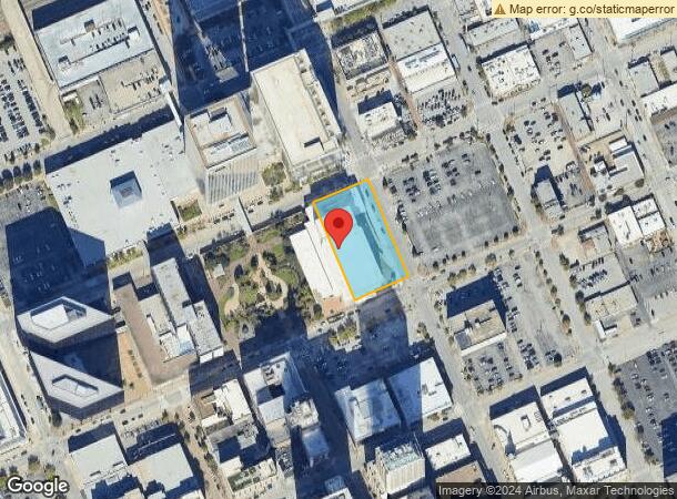  101 E 3Rd St, Tulsa, OK Parcel Map