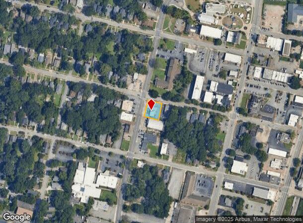 2824 Church St, Atlanta, GA Parcel Map