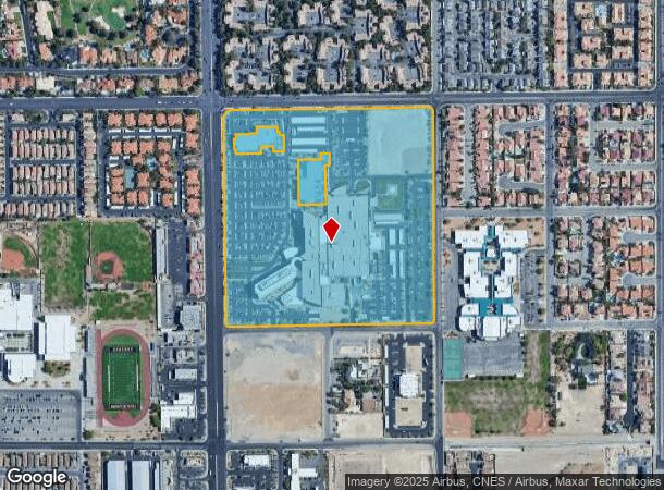  5400 S Rainbow Blvd, Las Vegas, NV Parcel Map